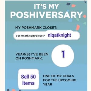 Help celebrate my Poshiversary